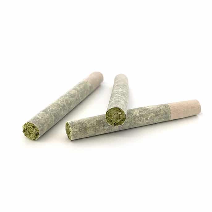 Infused Joints with micronized Refined Live Resin™ Crushed Diamonds