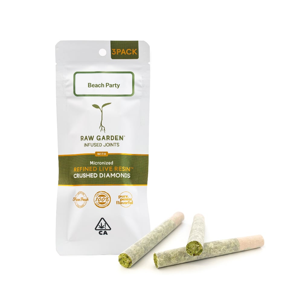 beach party infused rolls