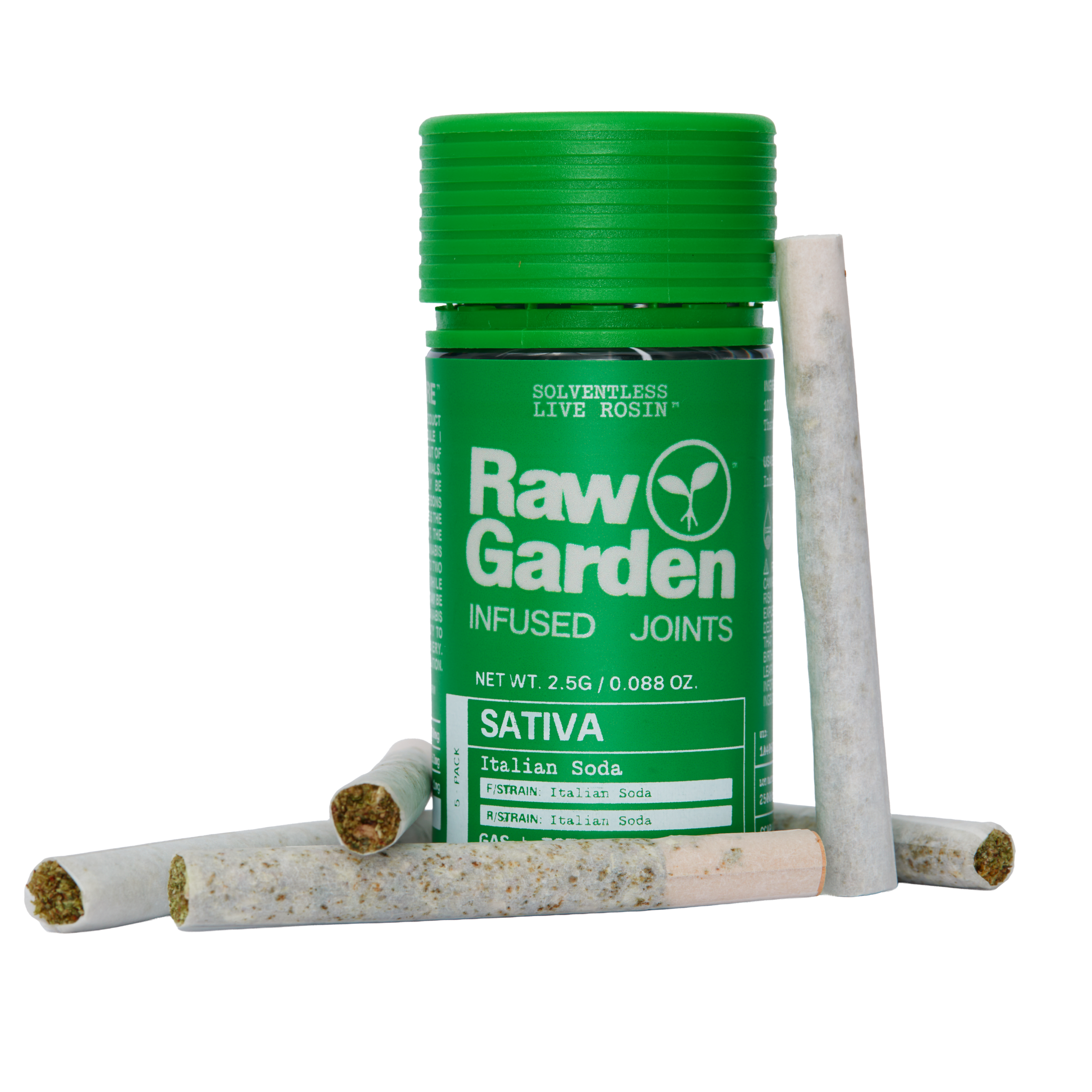 Live Rosin Infused Joints 0.5g (5-Pack)